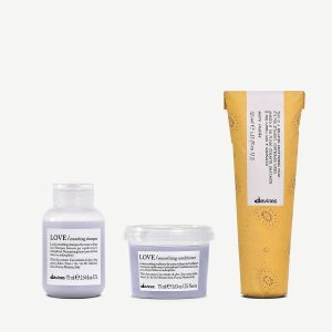 Straight-haired Travel Set